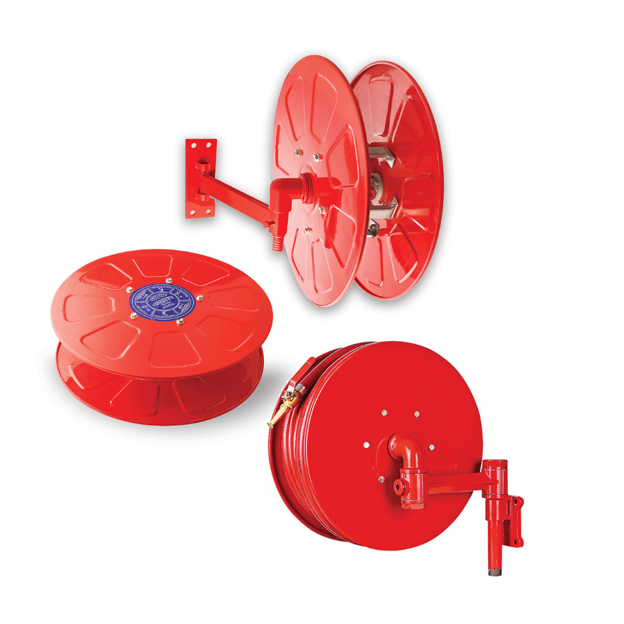 First Aid Hose Reel Drum & Pipes, Omega Industries